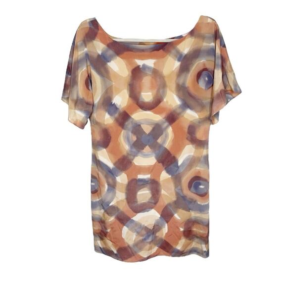 ALICE AND OLIVIA Silk Printed Mini Dress Size Small - Picture 1 of 6